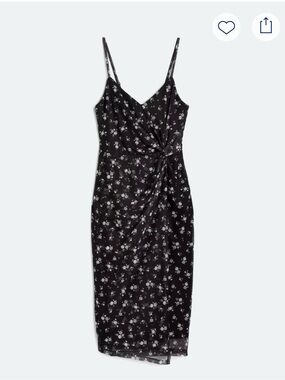 socialite crinkle tiered sleeveless midi dress Socialite Crinkle Tiered Midi Dress Blue Sleeveless Drawstring Waist Size M